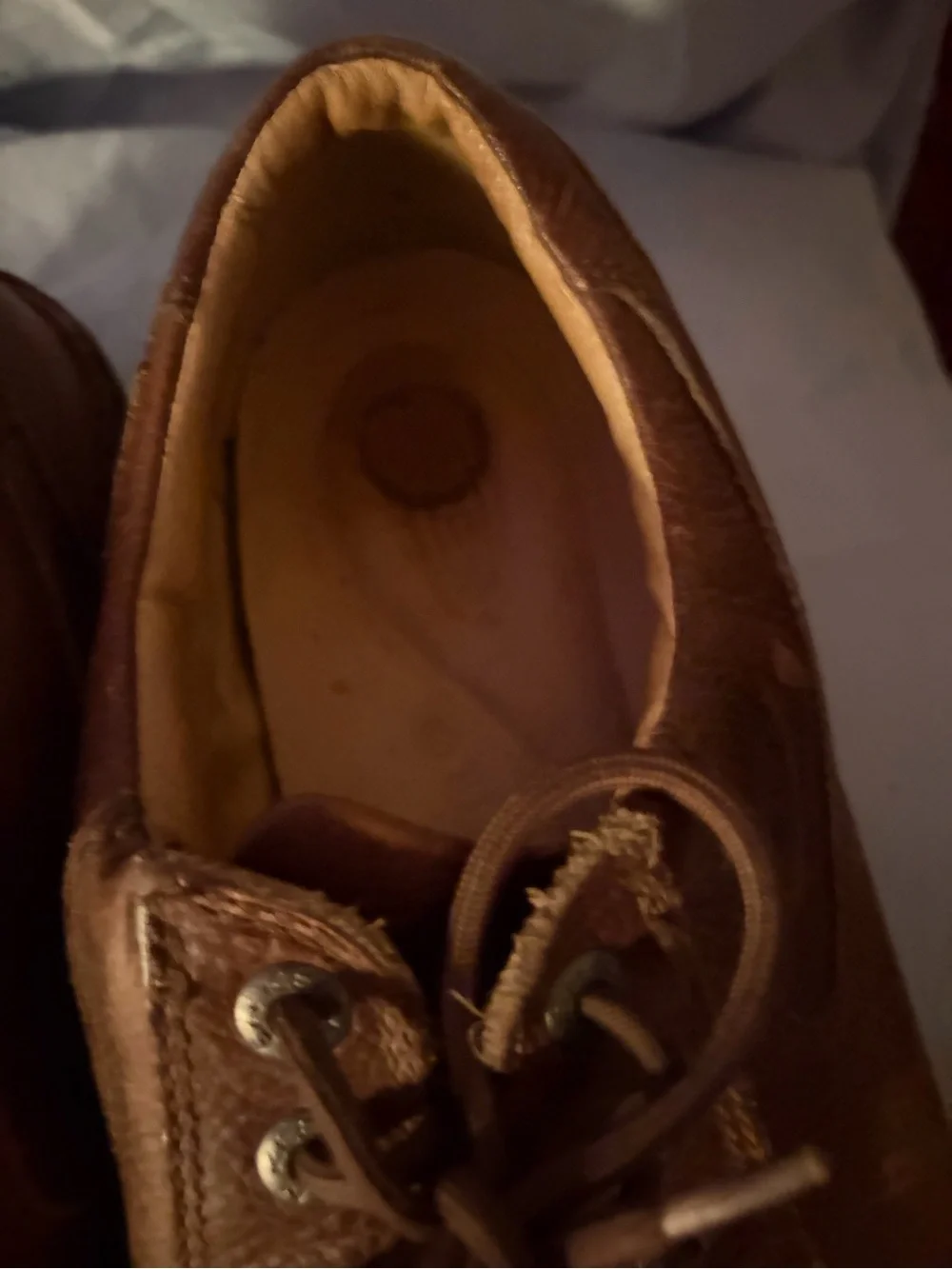 Keen Brown Leather Lace-Up Casual Shoes size 11